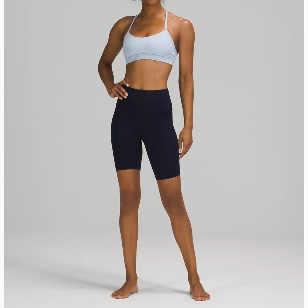 lululemon align shorts 8in navy blue size 4